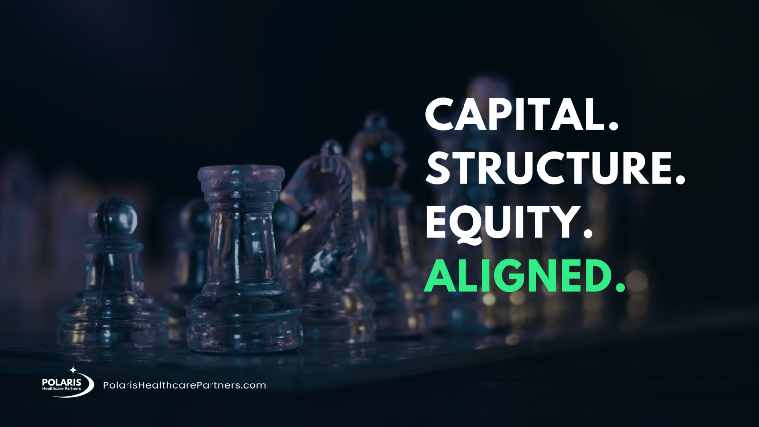 Capital, structure, and equity. Aligned.