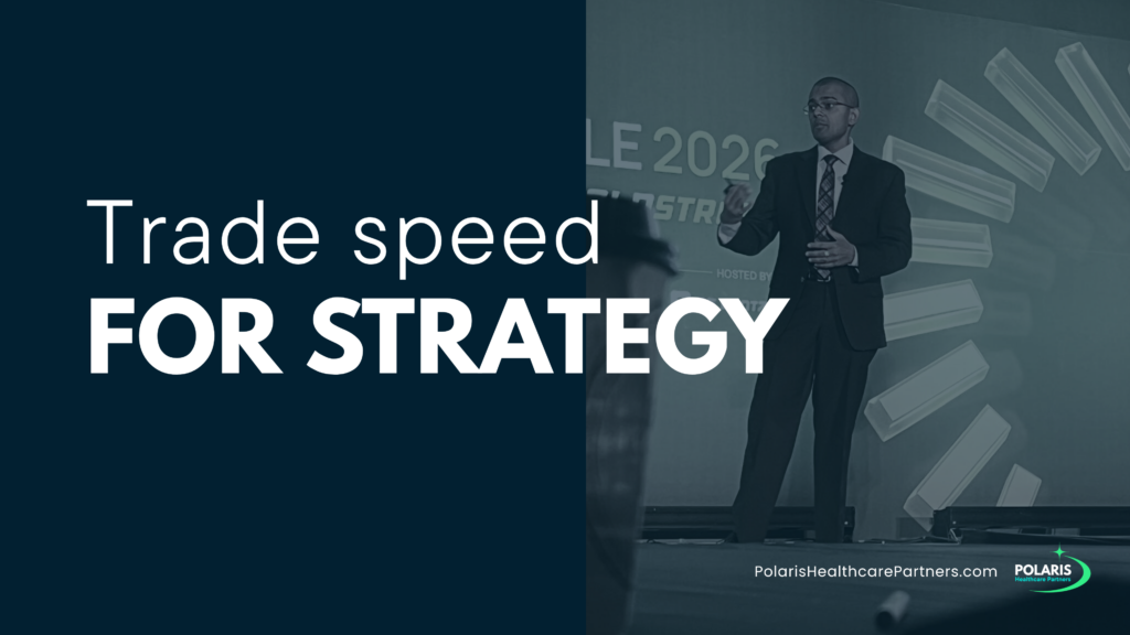 Trade speed for strategy