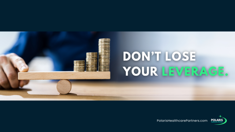 Don't lose your leverage.