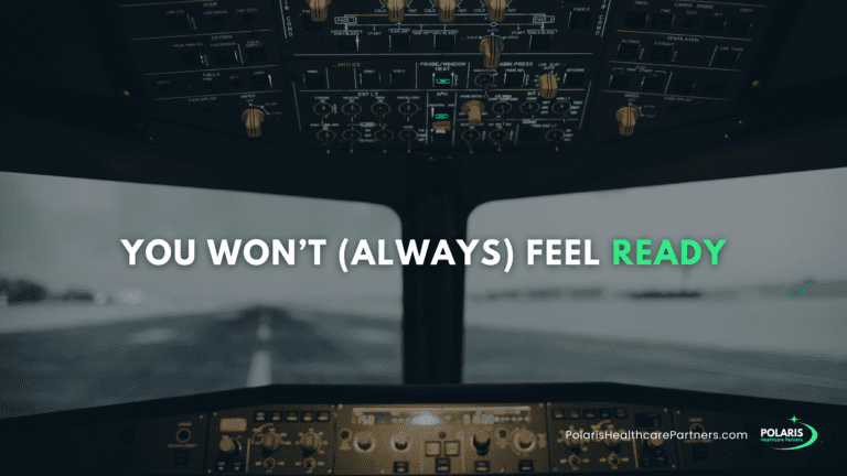 You won't always feel ready.